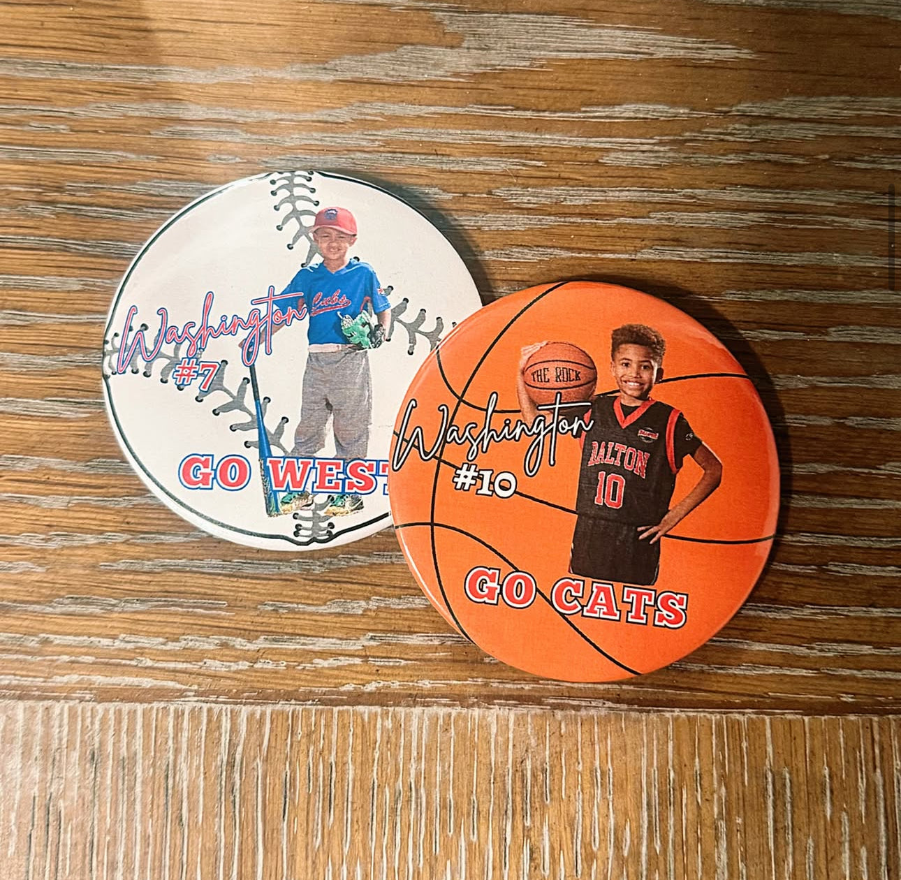 Custom Miscellaneous Button Pins