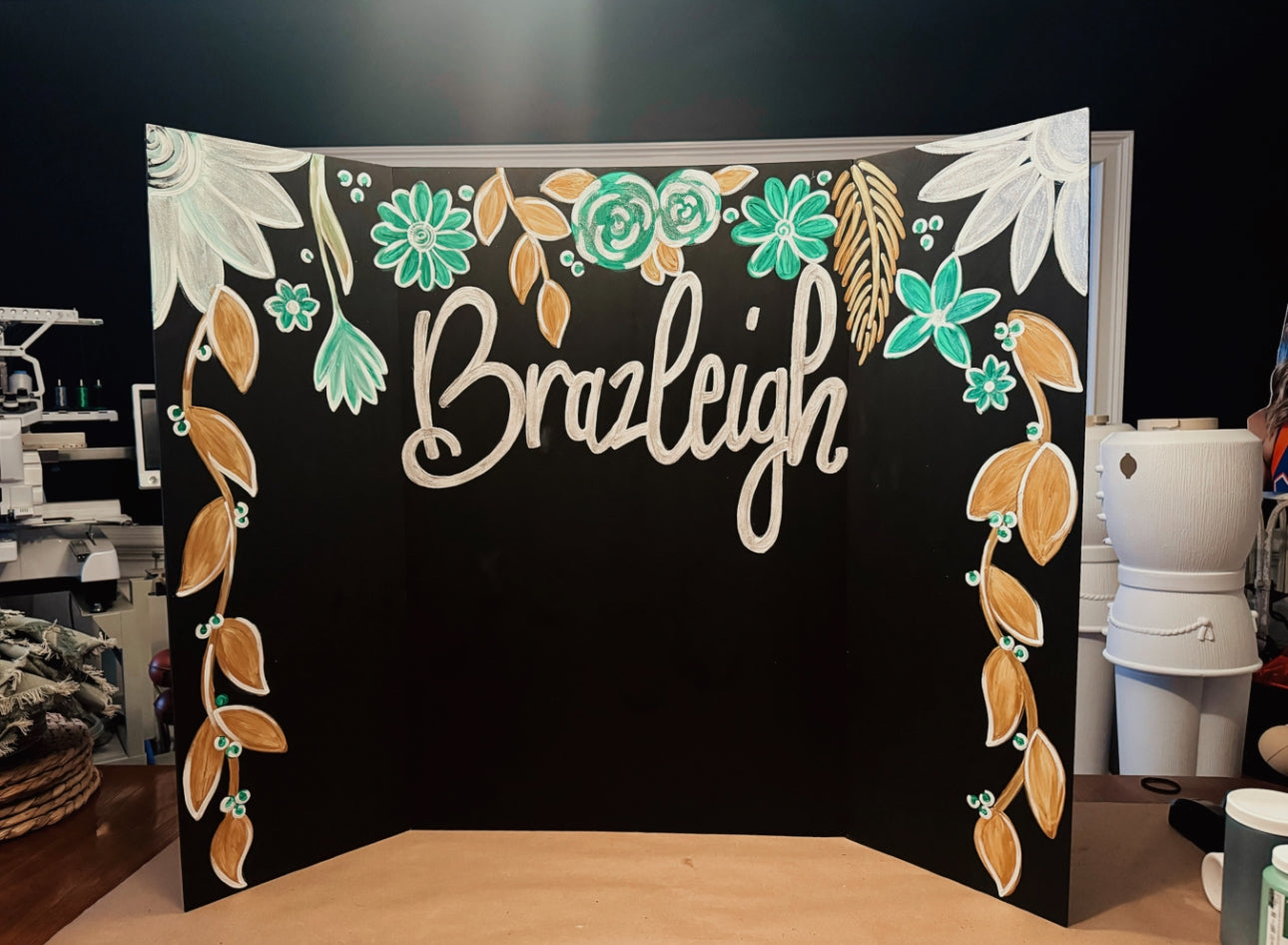 Custom Foam TriFold Board